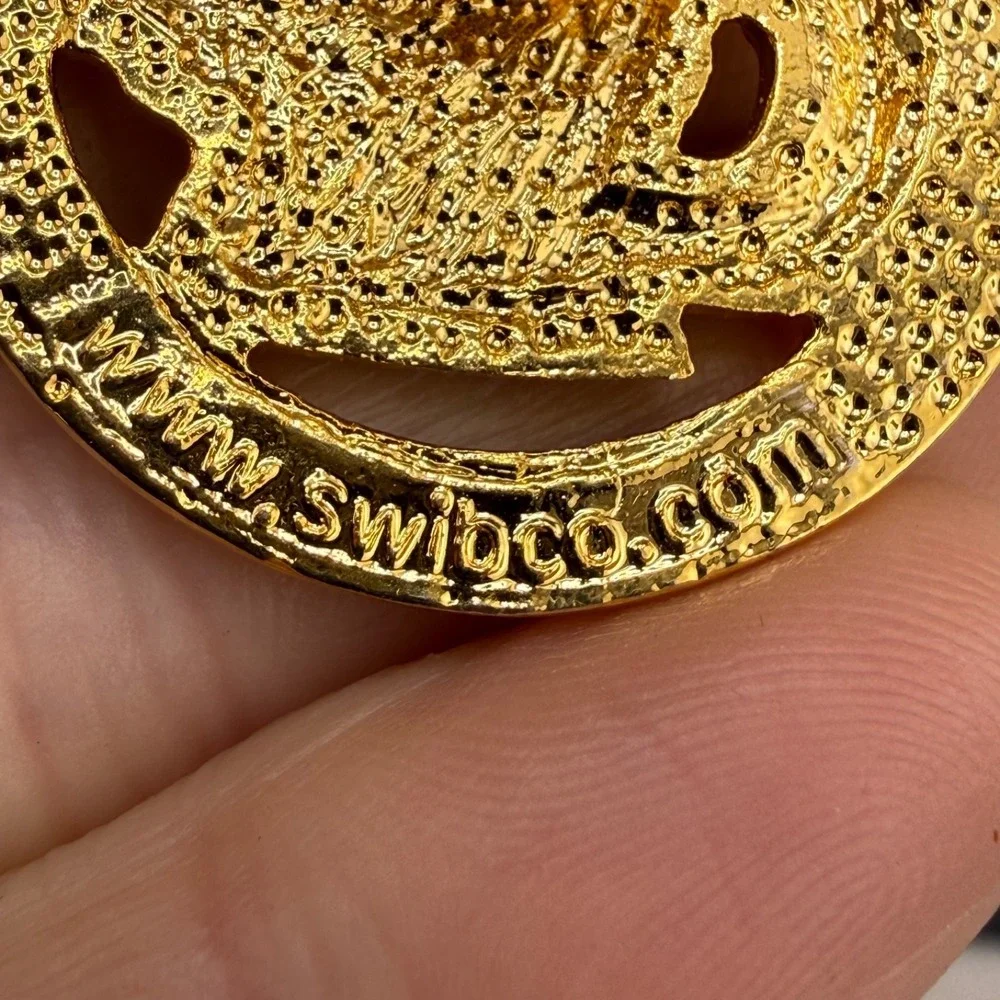 Vintage Hunting Brooch Gold Tone SCI-XXXII Honoring Our Hunting Heritage